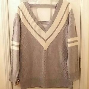 Oversized Varsity Sweater